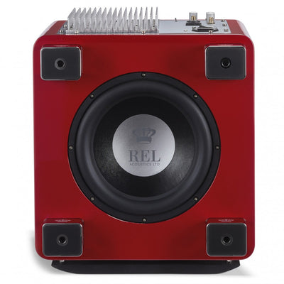 REL T9x SE 300 Watt Subwoofer - Italian Racing Red