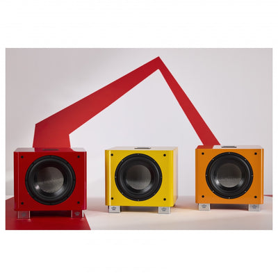 REL T9x SE 300 Watt Subwoofer - Le Mon Yellow