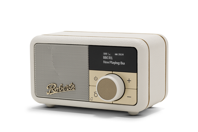 Roberts Revival Petite 2 DAB DAB+ Bluetooth Rechargeable Digital Radio Pastel Cream
