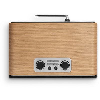 Roberts Stylus Luxe Direct Drive Turntable and Blutune 300L DAB+ BT CD USB Sound System Wood HiFi Package