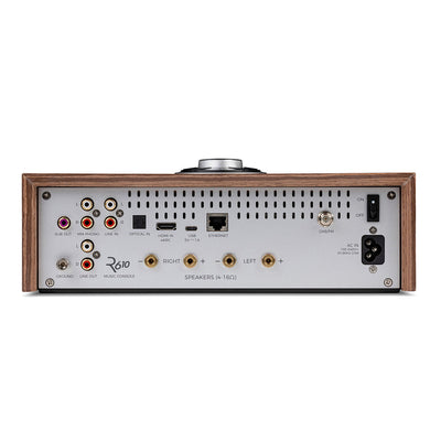 Ruark R610 Music Console Fused Walnut with Klipsch R-60M Bookshelf Speakers Pair HiFi Package