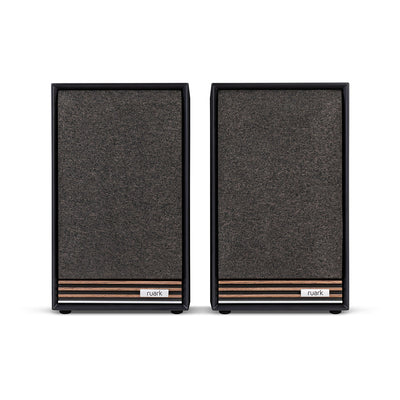 Ruark R610 Music Console & Sabre-R Bookshelf Speakers Pair Charcoal with R-CD100 CD Player