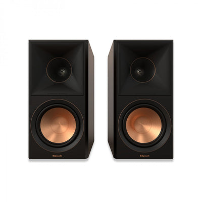 Ruark R610 Music Console with Klipsch RP-600M II Bookshelf Speakers Pair HiFi Package Walnut