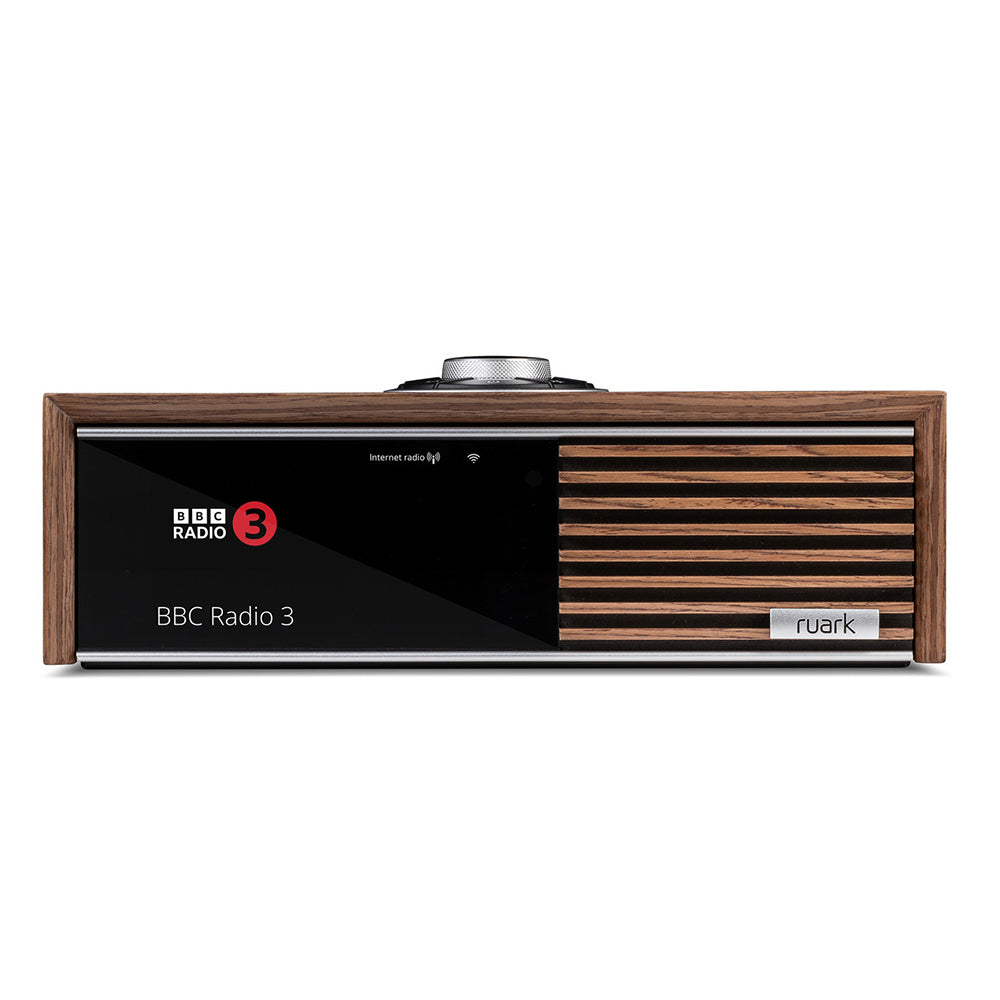 Ruark R610 Streaming Music Console Fused Walnut with R-CD100 USB CD Player Package