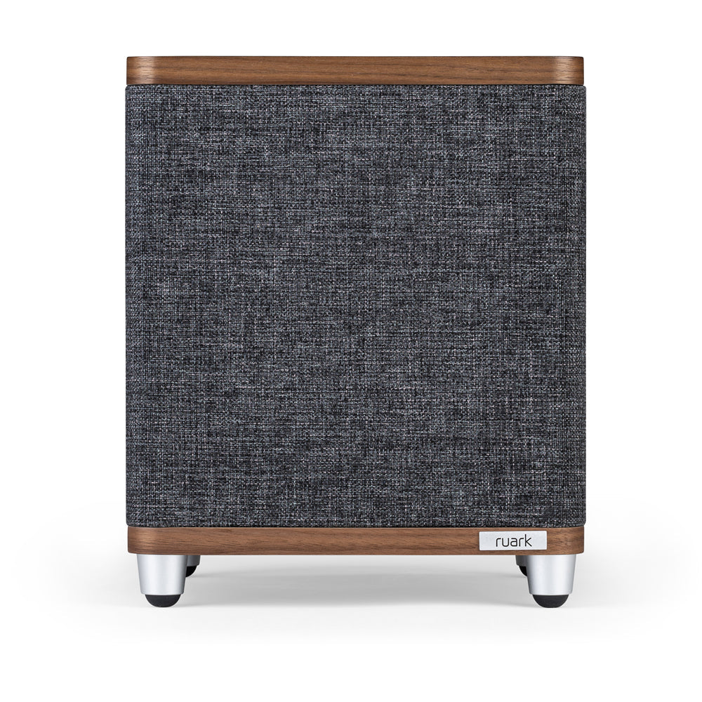 Ruark RS1 Subwoofer with MR1 MK3 Active Bluetooth Speakers Pair Rich Walnut