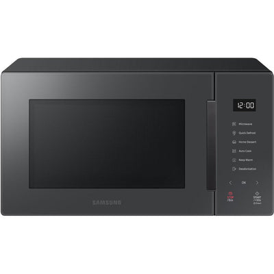 Samsung MS23T5018AC 23L Solo Microwave with Triple Distribution System - Charcoal Black