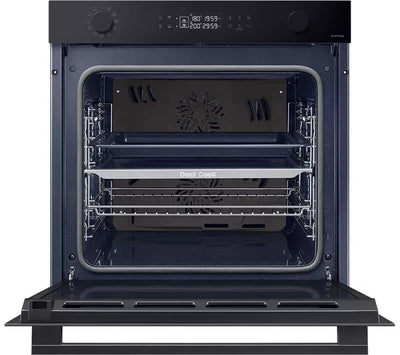 Samsung NV7B44205AK Series 4 Dual Cook 59.5cm Electric Smart Built in Single Oven in Black
