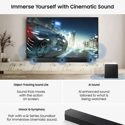 Samsung QE43QN73HAUXXU 43 Inch QN73H 4K Neo QLED Ultra HD HDR Smart AI TV 2026