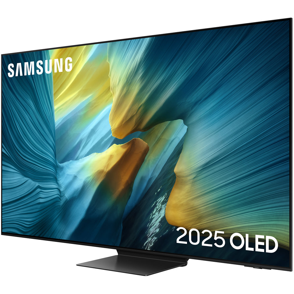 Samsung QE65S95FATXXU 65 Inch OLED S95F 4K UHD HDR Smart AI TV with HW-QS700F 3.1.2ch Q-Series Soundbar Bundle