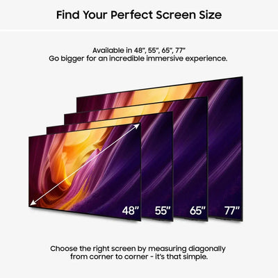 Samsung QE77S95HFTXXU 77 Inch S95H OLED 4K Ultra HD HDR Smart AI TV 2026