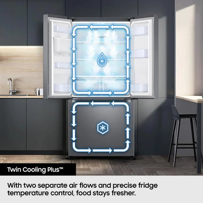 Samsung RF50C532EB1 Series 7 SpaceMax American Style Smart Fridge Freezer Black