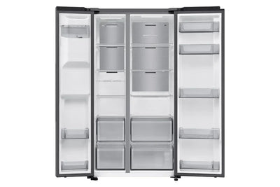 Samsung RS70F64KETEU Series 6 Bespoke AI 91cm Side by Side American Style Fridge Freezer in Silver