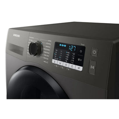 Samsung Series 5 WD80TA046BX/EU Ecobubble AI Energy 8kg+5kg 1400 Spin Washer Dryer Black