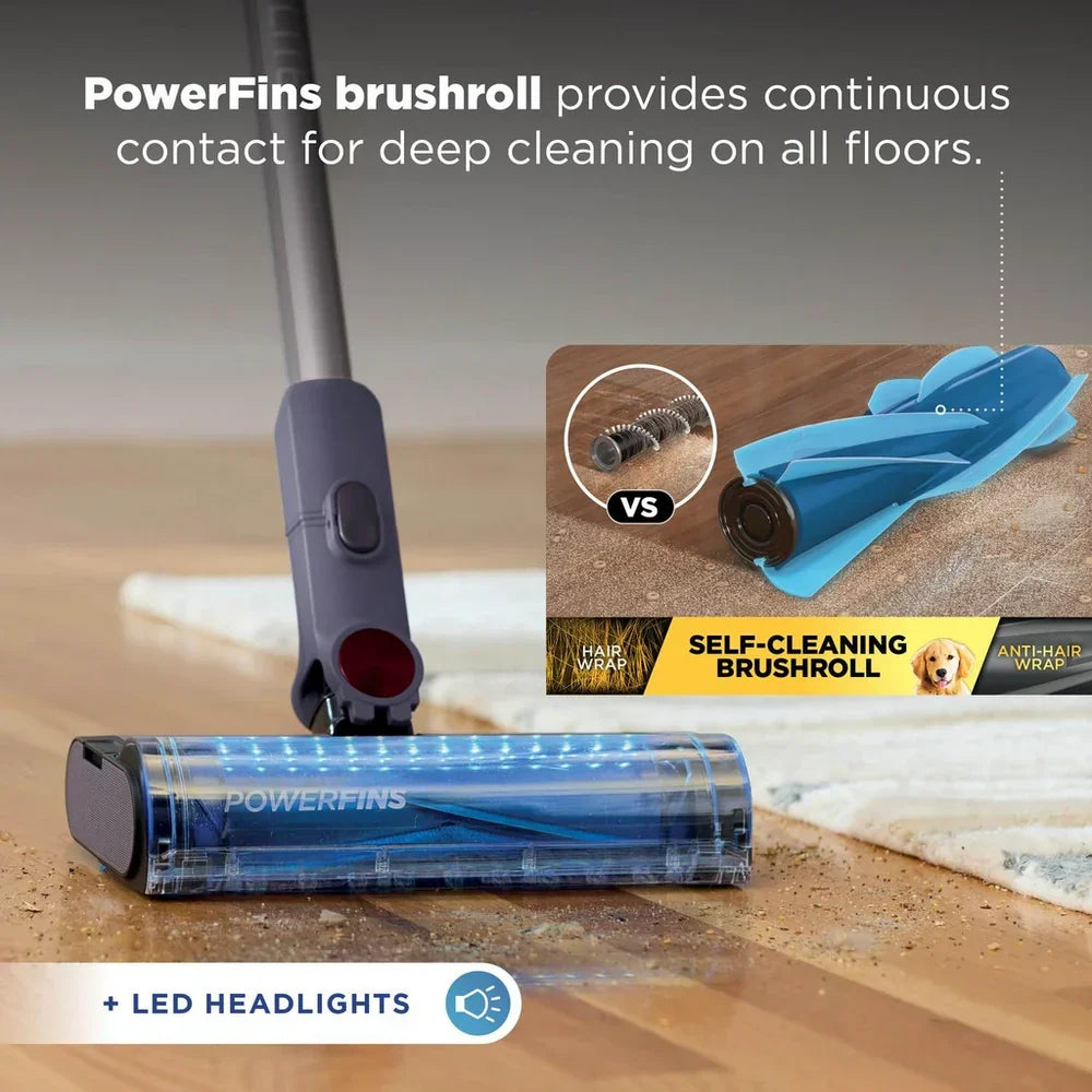 Shark BU3621UKT Cordless Stick Vacuum Cleaner with Auto-Empty System - Grey