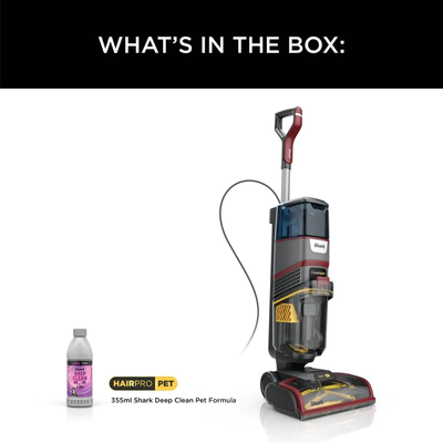 Shark CarpetXpert HairPro Pet Deep Carpet Cleaner EX220UK Grey Burgundy