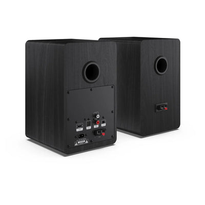 Sharp CP-SS30 BK Bluetooth 2-way Active Bookshelf Speakers Pair Black - Clearance