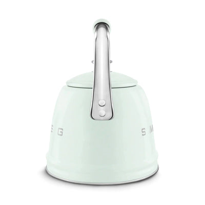 Smeg WKF01PG Retro 50s Style Whistling Hob Kettle Pastel Green