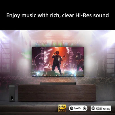 Sony BRAVIA Theatre Bar 7 + S (HTA7100KIT) Dolby Atmos Soundbar with SASW7 100W Subwoofer