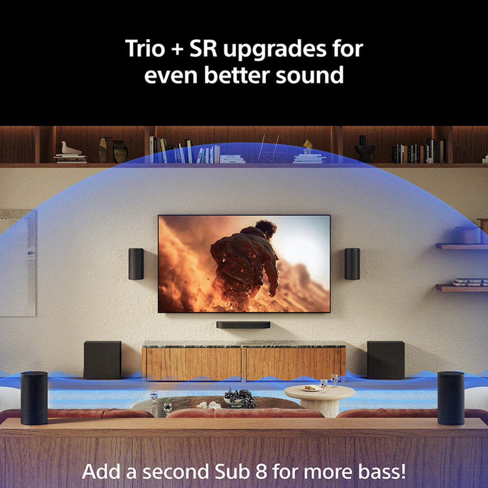 Sony BRAVIA Theatre Trio + SR (HT-A8KIT) Dolby Atmos / DTS:X 5.1.4 Home Cinema System