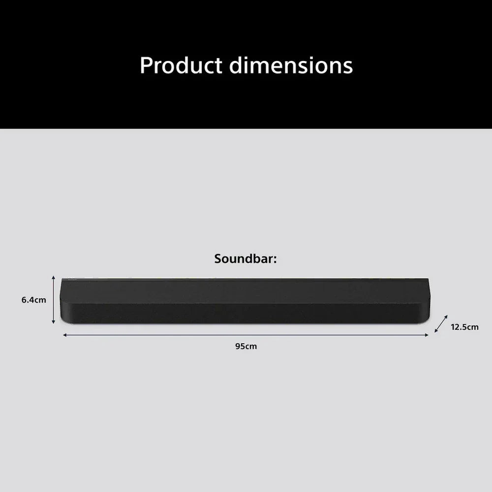Sony HTA7100 BRAVIA Theatre Bar 7 Dolby Atmos Soundbar 5.0.2ch 360 Spatial Sound Mapping 2026