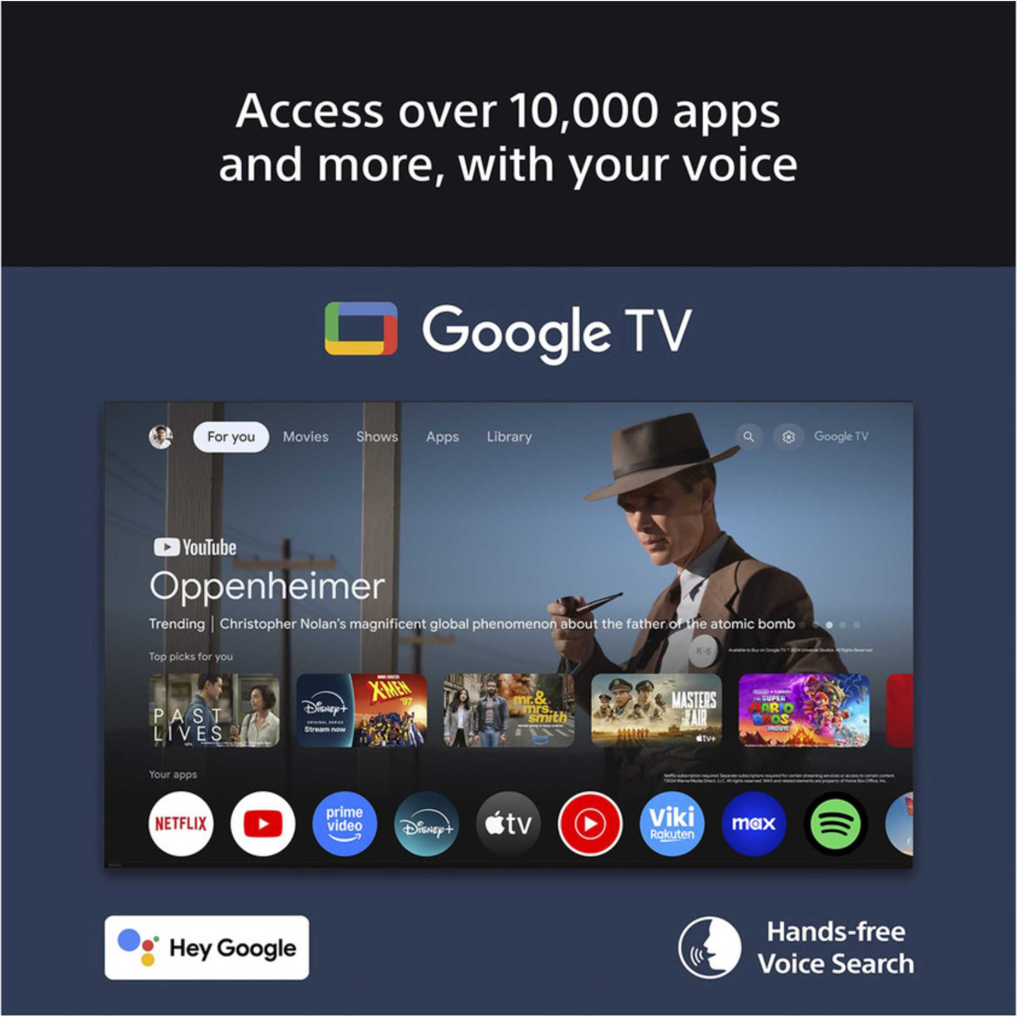 Sony K50S38B 50 Inch Bravia 3 LED 4K Ultra HD HDR Smart Google TV