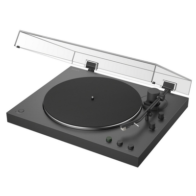 Sony PS-LX3BT Wireless Bluetooth Turntable with WH-CH720N Wireless Noise Cancelling Headphones - Black