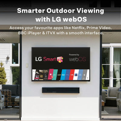 Sylvox OT65B1K4GC 65 Inch 4K Ultra HD LED Partial Sun Outdoor Smart TV