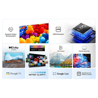 TCL 50V6C-UK 50 Inch V6C 4K Ultra HD HDR Direct LED Smart Google TV