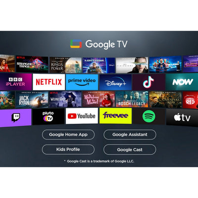 TCL 50V6C-UK 50 Inch V6C 4K Ultra HD HDR Direct LED Smart Google TV