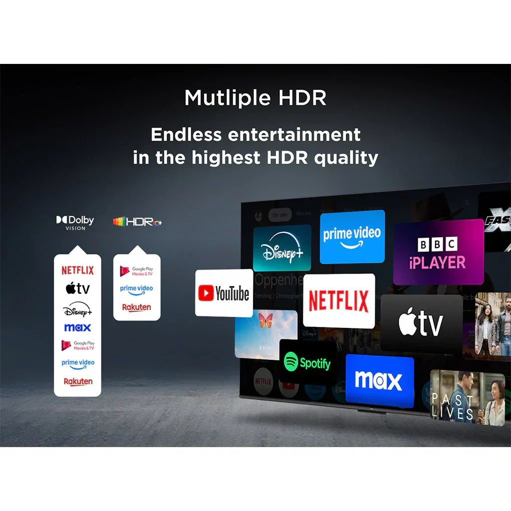 TCL 65C6KS-UK 65 Inch C6KS Premium 4K Ultra HD HDR QD-Mini LED Smart TV
