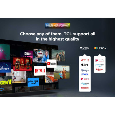 TCL 65P7K-UK 65 Inch P7K 4K QLED Ultra HD HDR Direct LED Smart Google TV