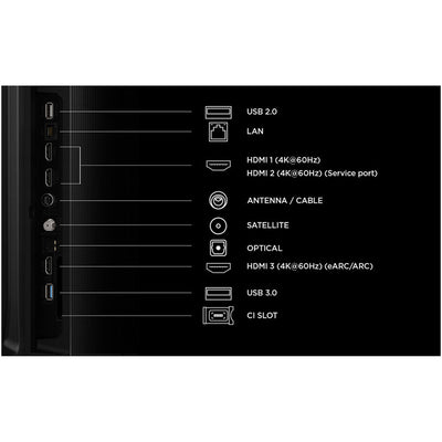 TCL 65P7L-UK 65 Inch P7L 4K Ultra HD HDR QLED Direct LED Smart Google TV 2026