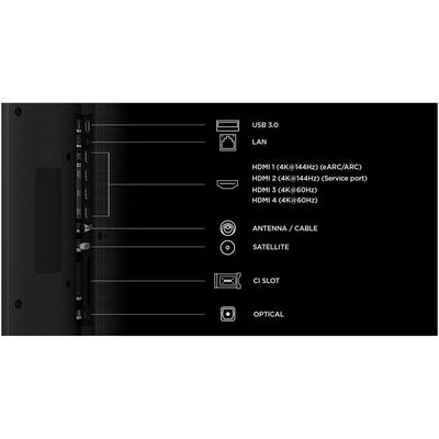 TCL 65RM7L-UK 65 Inch RM7L 4K Ultra HD HDR RGB Mini LED Smart Google TV 2026