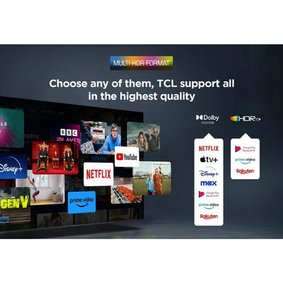TCL 85P7K-UK 85 Inch P7K 4K QLED Ultra HD HDR Direct LED Smart Google TV