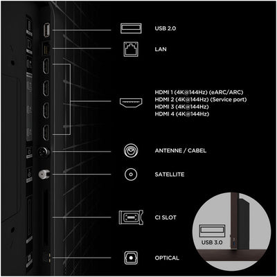 TCL 85X11L-UK 85 Inch X11L 4K Ultra HD HDR SQD-Mini LED Smart Google TV 2026
