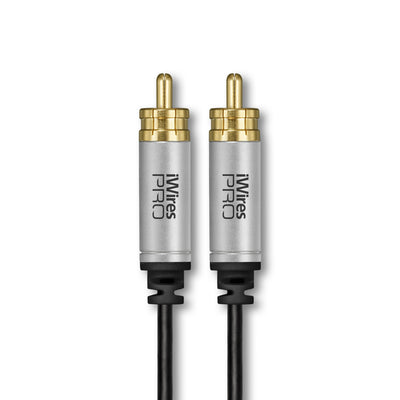 Techlink 711055 iWires PRO High-Fidelity Subwoofer Cable 1 RCA to 1 RCA - 5 metres