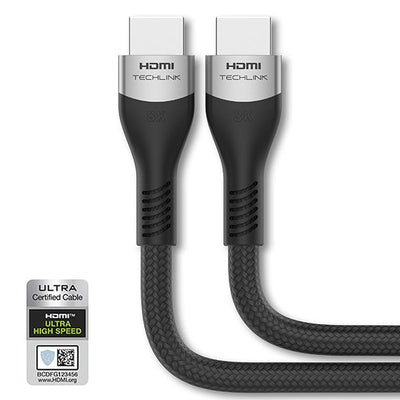 Techlink 711803 iWires Pro 8K HDMI Ultra Certified Cable - 3 Metre