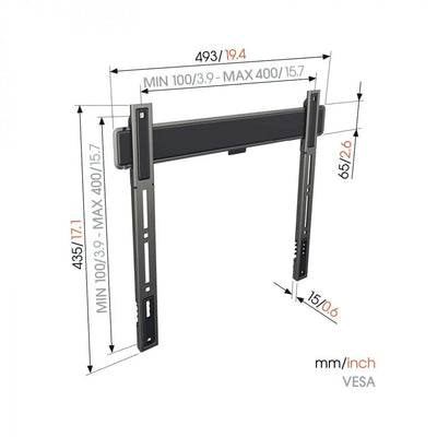 Vogels Elite TVM 5405 Fixed TV Wall Mount 32 - 77 Inches Open Box Clearance