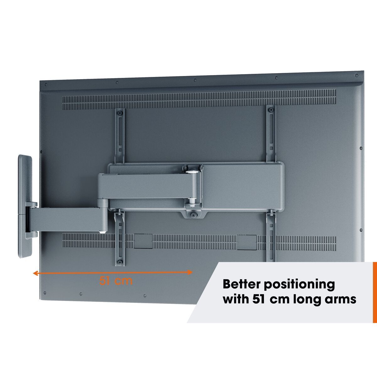 Vogels Quick TVM 1645 Full-Motion TV Wall Mount for TVs from 40 to 77 inches