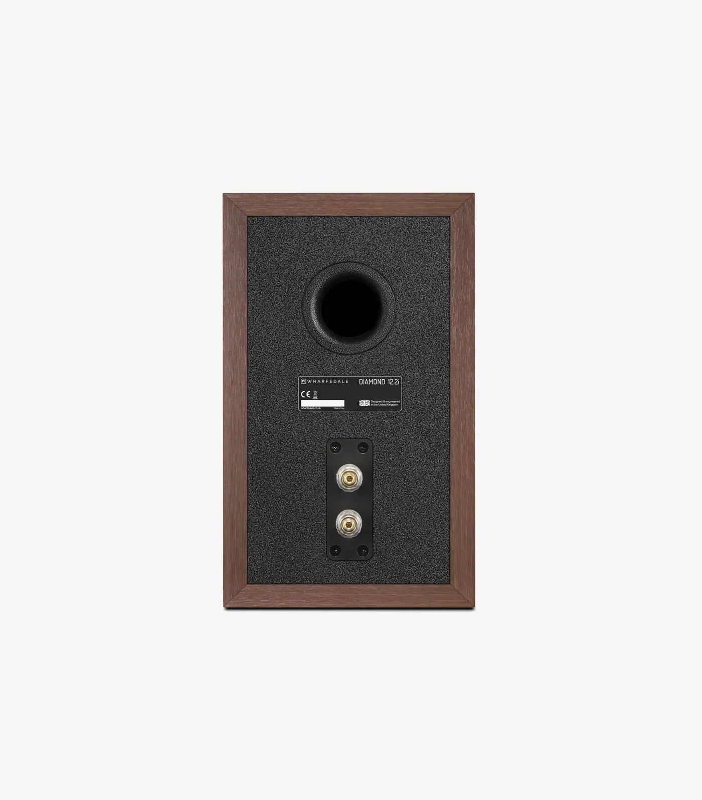 Wharfedale Diamond 12.2i Standmount Bookshelf Speakers Compact 2 way Pair - Walnut