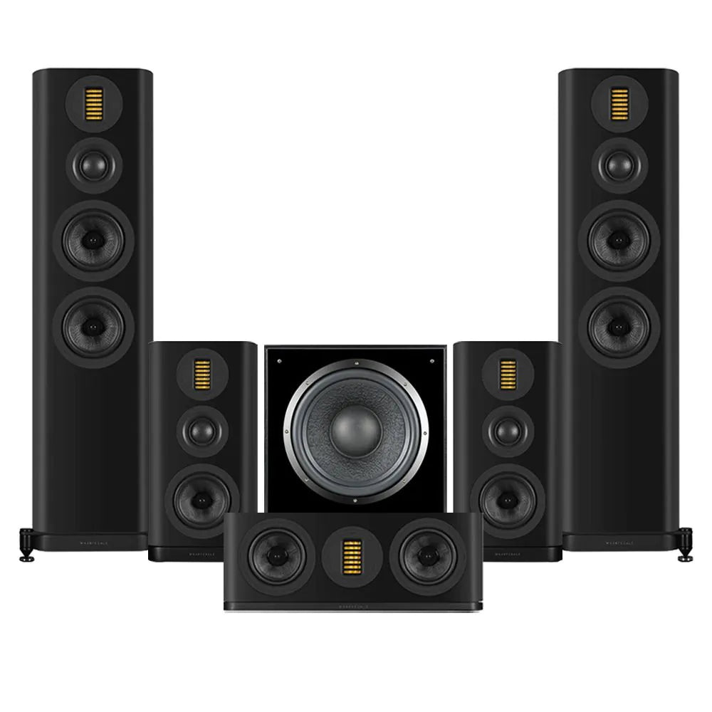 Wharfedale EVO 5.4 HCP 5.1 Surround Sound Home Cinema Speakers Package Black