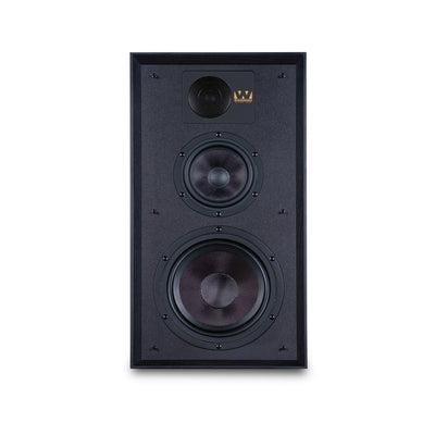 Wharfedale Linton Heritage Standmount Bookshelf Speakers Pair - Black Oak