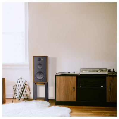Wharfedale Linton Heritage Standmount Bookshelf Speakers Pair - Mahogany