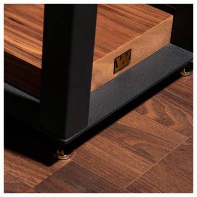 Wharfedale Linton Heritage Standmount Speakers with Matching Stands - Walnut