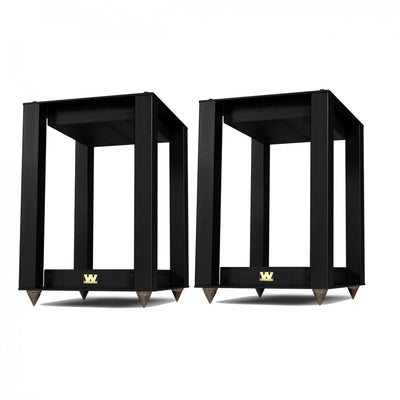 Wharfedale Linton Speaker Stands Pair for Linton and Super Linton Speakers - Black Oak