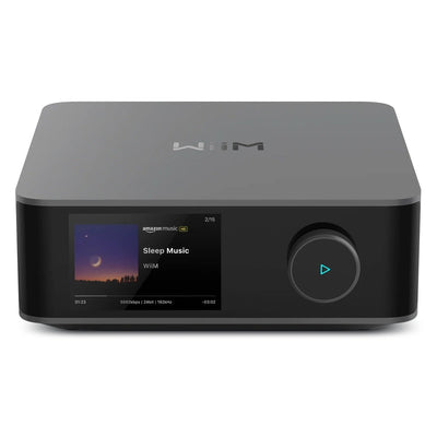 WiiM AMP ULTRA Streaming Amp Space Grey with WiiM Sound Mulitroom Speakers Pair & Sub Pro Subwoofer Black HiFi Package