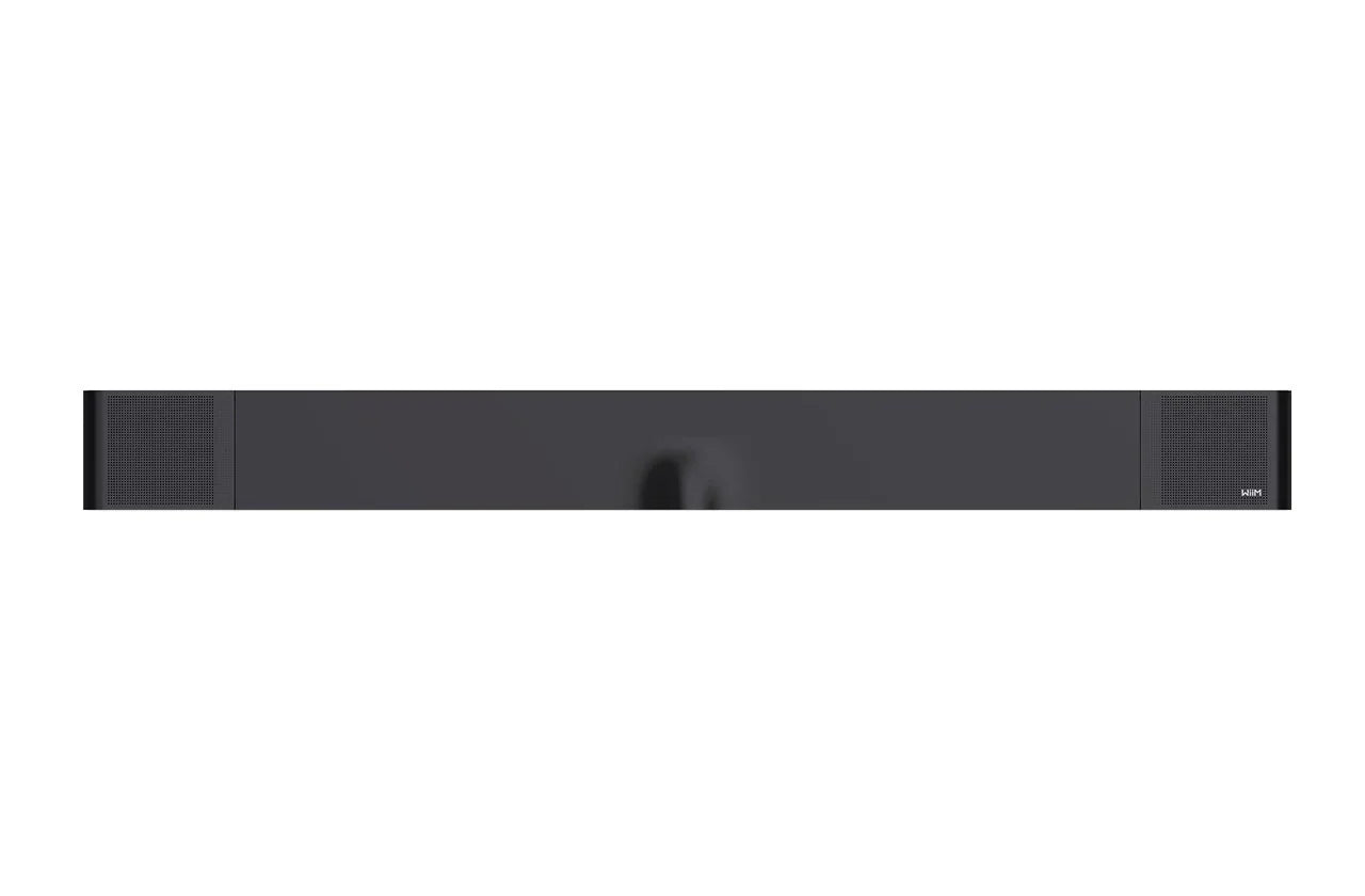 WiiM Bar 3.0.2 Dolby Atmos and DTS:X Soundbar with Touchscreen Display - Gloss Black