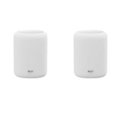 WiiM Sound Lite Wireless Multiroom Smart Speaker Twin Pack - White