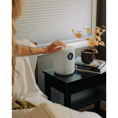 WiiM Sound Wireless Smart Speaker with WiiM NorStone Wall Mount (Single) - White