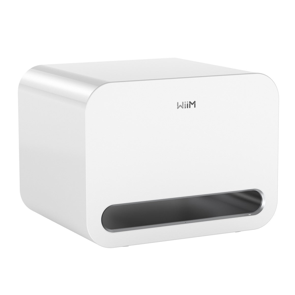 WiiM Sub Pro Wireless Subwoofer with WiiM SOUND Wireless Multiroom Smart Speakers Pair - White